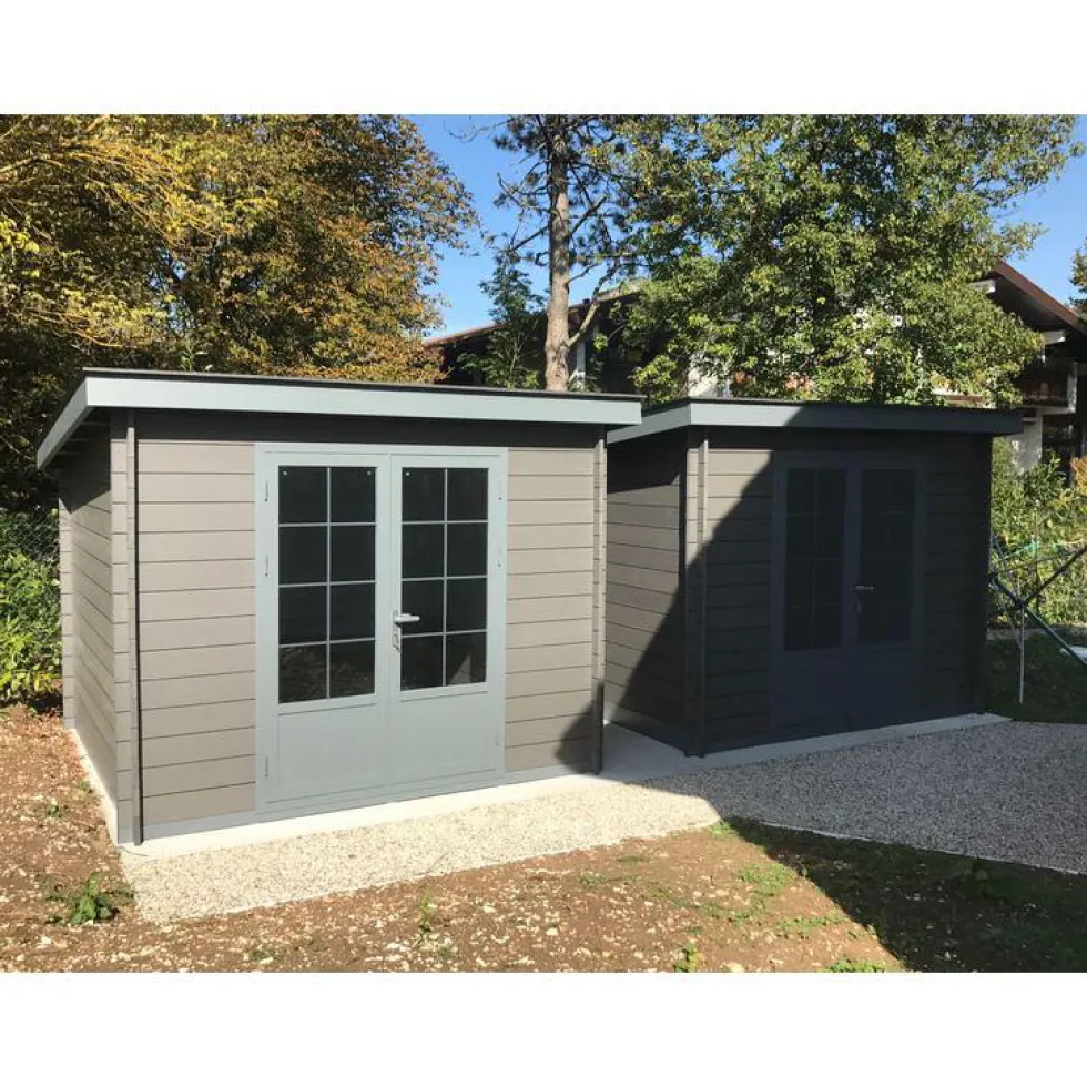 Abri de jardin composite Royan 10 m² (surface utile : 7,5m²)