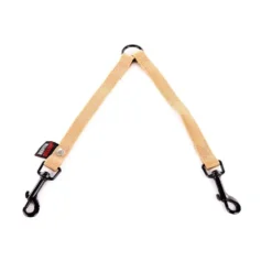 Accouple en nylon beige 50 cm