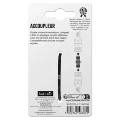 Accoupleur botanic® noir avec embouts automatiques