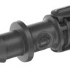 Adaptateur universel coloris noir - 13 mm