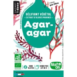 Agar agar bio en poudre 50g