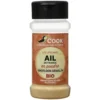 Ail en poudre bio dans un pot de 45 g