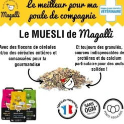 Aliment complet pour poule pondeuse en sac jaune de 15 kg