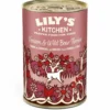 Aliment humide pour chien au chevreuil, sanglier goût butternut Lily’s Kitchen - 400 g