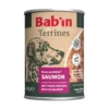 Aliment humide pour chien Bab’in Terrine saumon - 400 g