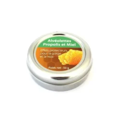 Alvéolettes à la propolis. La boîte métal de 50 g