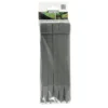 Ancres bordure de jardin x10 PP recyclé Gris 1,9x1,8x26,7 cm