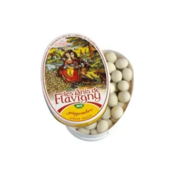 Anis de Flavigny bio au gingembre en boite ovale 50 g