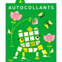 4 ans La Grenouille Autocollants Mosaïques 4 ans Éditions Lito