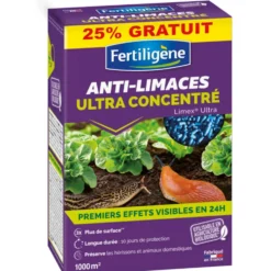 Anti-limaces et escargots ultra concentré Fertiligène - 1 kg