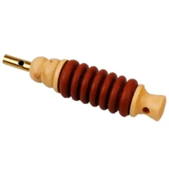 Appeau grive musicienne à soufflet en bois coloris beige Les Zapos
