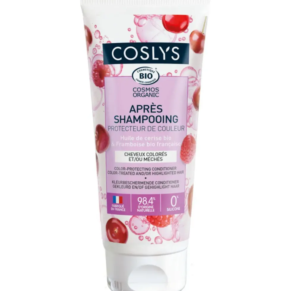 Après-shampooing protecteur de couleur bio Coslys cheveux colorés - 200 ml