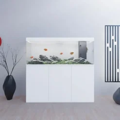 Aquarium meuble blanc CIANO Emotions Pro 150 - dimensions 150cm