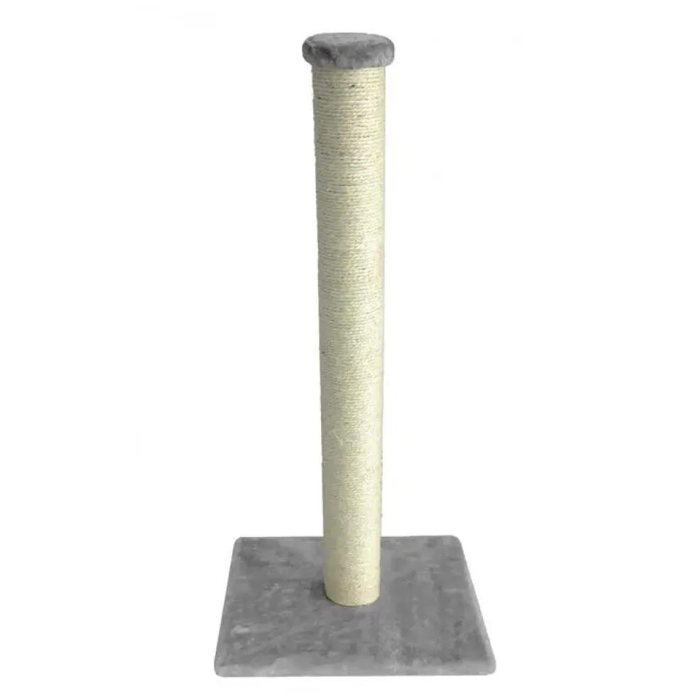 Arbre à chat griffoir gris Europet Classic High post - Ø 40 x H 90 cm