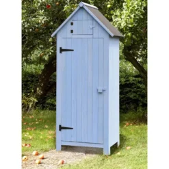 Armoire cabine de rangement 3 étagères livrée