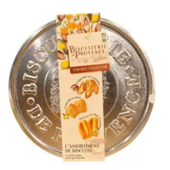 Assortiment navettes canistrelli bio boîte métal Biscuiterie de provence - 320 g