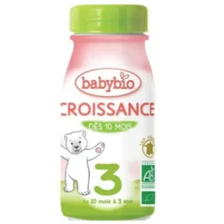 BABYBIO Croissance Liquide bio dès 10 mois - 25 cl
