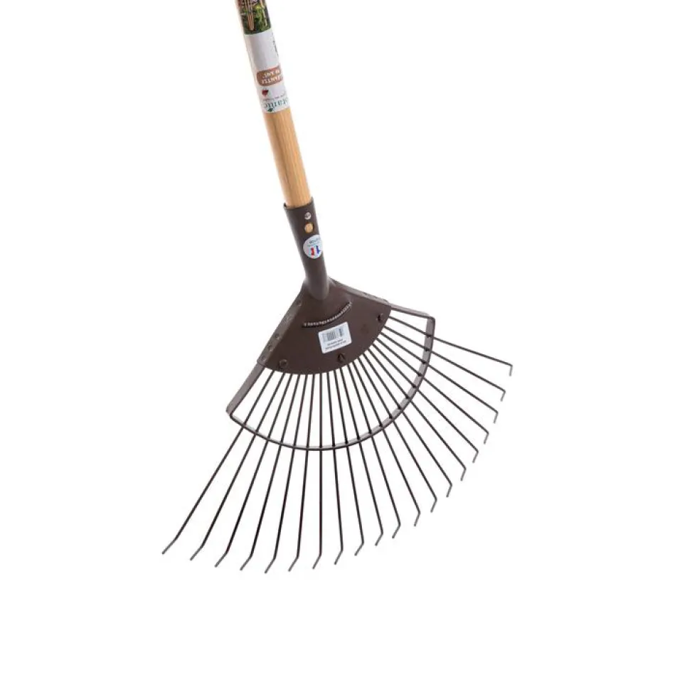 Balai à feuilles renforcé à fil rond botanic® - 140 cm