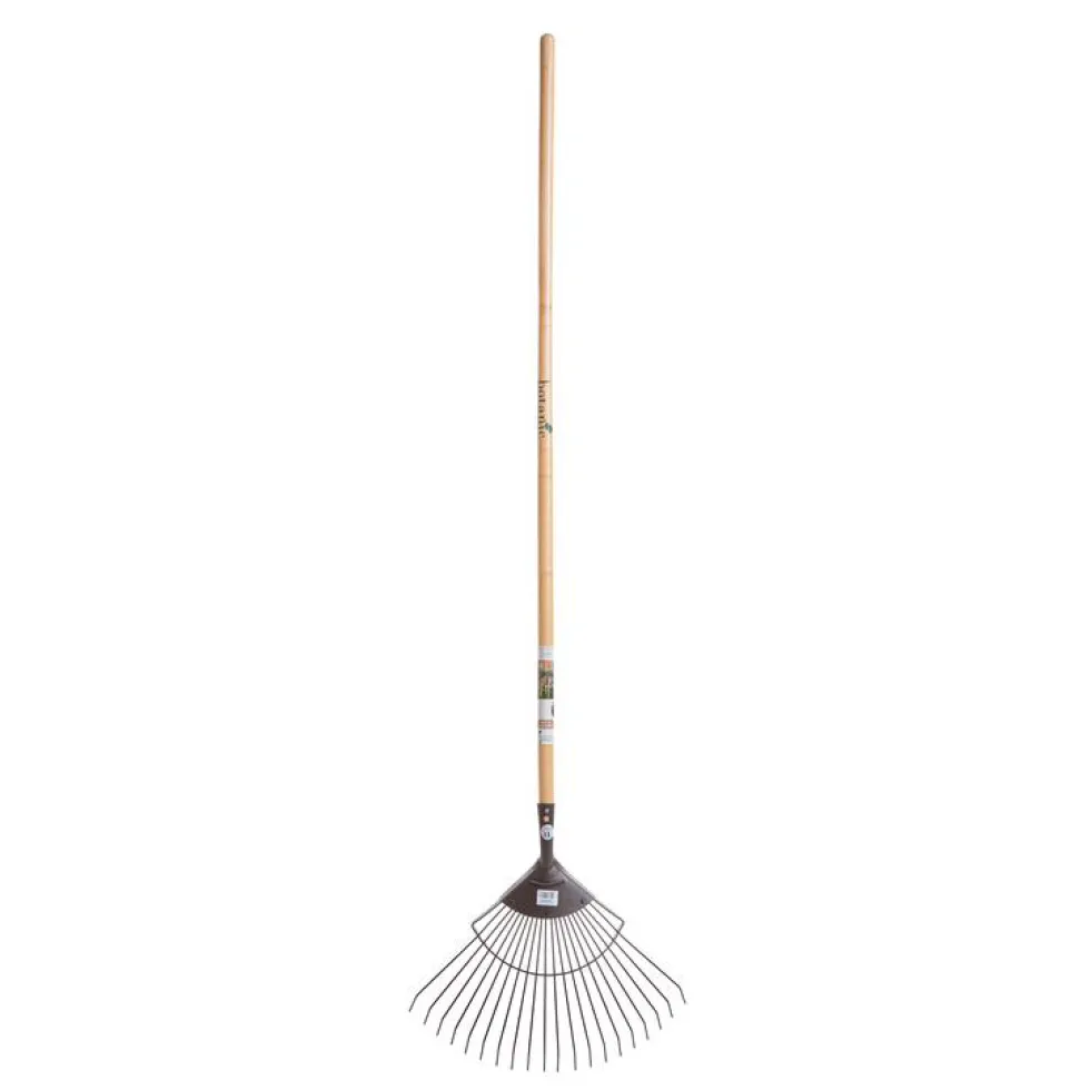 Balai à feuilles renforcé à fil rond botanic® - 140 cm