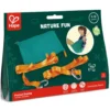 Balançoire de poche en métal et plastique recyclé Hape à partir de 5 ans - 19,1 x 5,1 x 15 cm