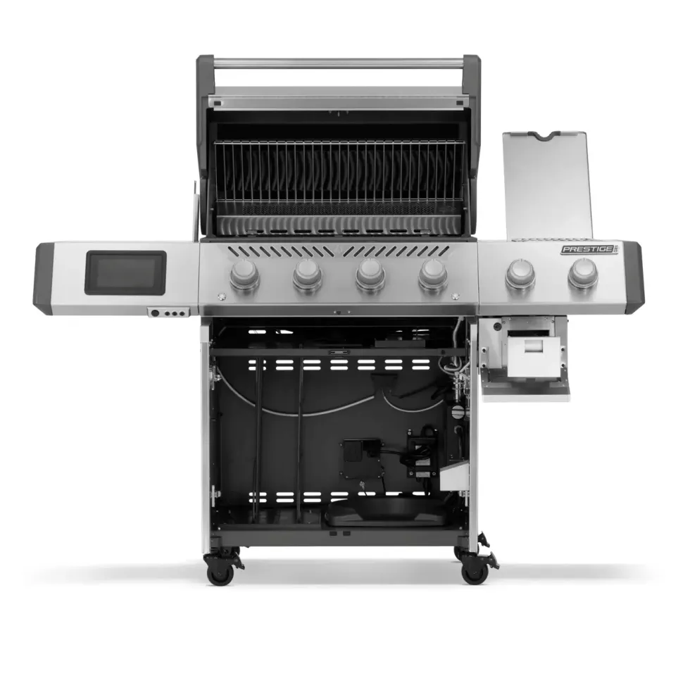 Barbecue gaz inox Napoléon Prestige Pro 500 4 brûleurs - 166 x 66 x 129,5 cm