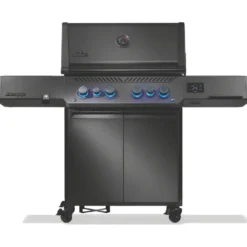 Barbecue gaz noir connecté Napoléon Prestige 500 Phantom 4 brûleurs - 168 x 67 x 127 cm