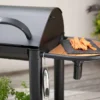 Barbecue Grand Chef en fonte et en acier 138 x 58 x 96 cm