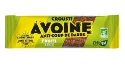 Barre avoine fruits secs bio Evernat - 50 g