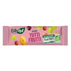 Barres tutti frutti bio en sachet Evernat - 40 g