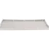 Base textile pour enclos intérieur lapin et cochon d'inde coloris gris et blanc Trixie – 140 x 70 cm