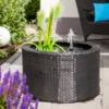 Bassin pour Patio solaire en rotin