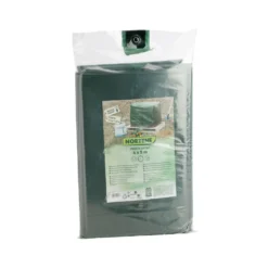 Bâche de protection coloris vert 4x5 m