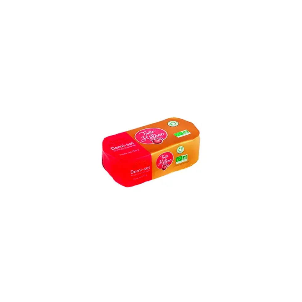 Beurre baratte moulé demi-sel - 250 g