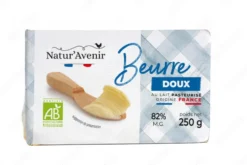 Beurre doux bio Natur’Avenir – 250 g