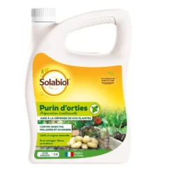 Biostimulant revitalisant renfort protecteur purins d'orties concentré Solabiol - 2,5 L