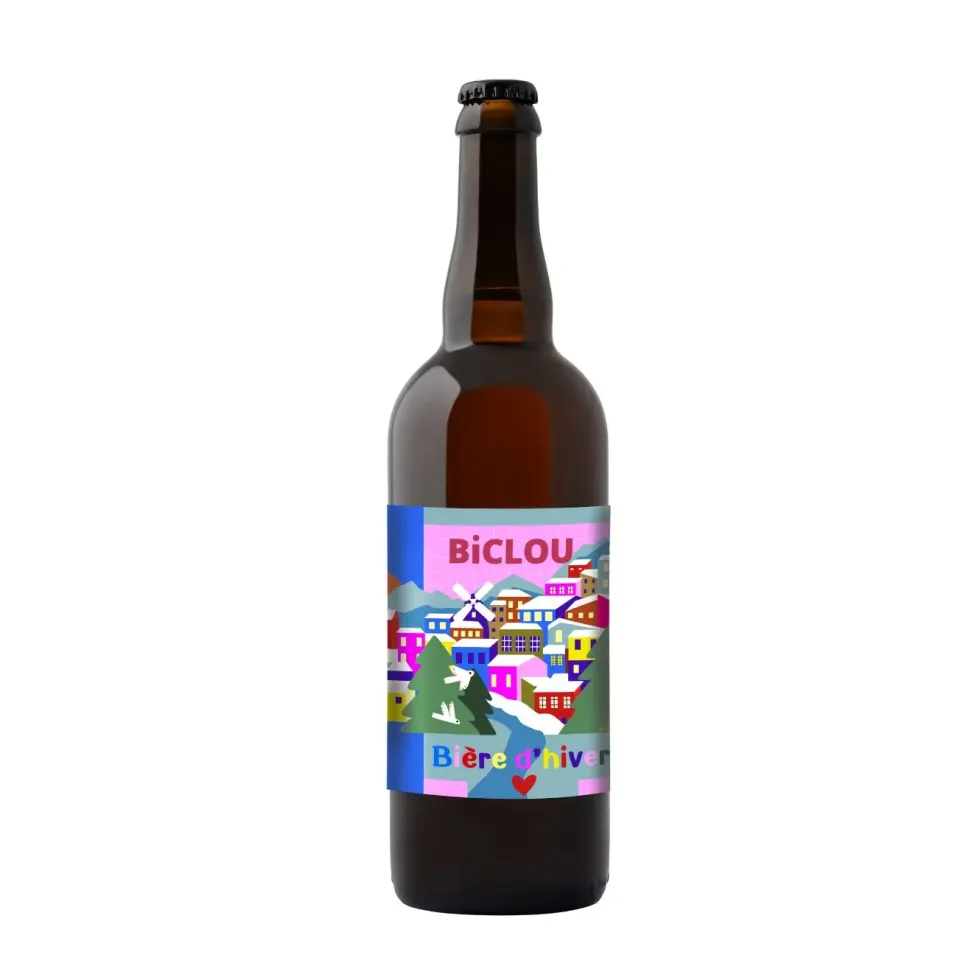 Bière Biclou de Noël - 75 cl
