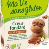 Biscuit au Cœur fondant cacao-noisettes – 200 gr