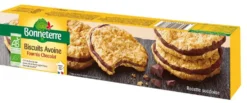 Biscuit avoine fourré chocolat bio Bonneterre - 150 g