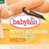 Biscuits pour bébé petits boudoirs à la vanille oeufs de nos régions Baby bio - 120 g