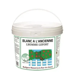 Blanc à l’ancienne Seau 1 L 15x15x14 cm
