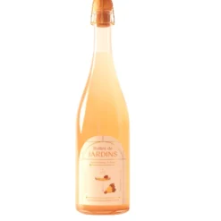 Boisson pétillante sans alcool bio au raisin blanc et à la noix Bulles de Jardins - 75 cl