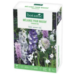 Boite de bulbes de fleurs en mélange pour massif terrain sec botanic® – 32 bulbes