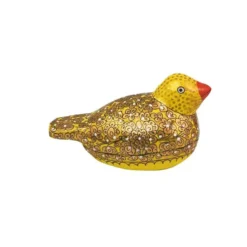 Boite forme oiseau avec friture de chocolat noir bio Taloma - 45 g