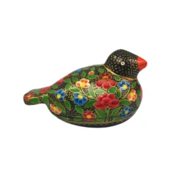 Boite forme oiseau avec friture de chocolat noir bio Taloma - 45 g
