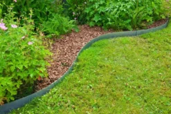 Bordure de jardin en métal gris Nature Outside Living - 264 x 10,2 cm