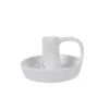 Bougeoir en porcelaine - Ø 11 x h 7 cm