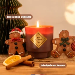 Bougie bijou parfumée My Jolie Candle pain d’épices avec cristal Swarovski - 180 g