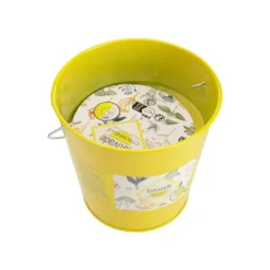 Bougie citronnelle seau Estivade coloris multicolore en cire Denis & Fils - 260 g