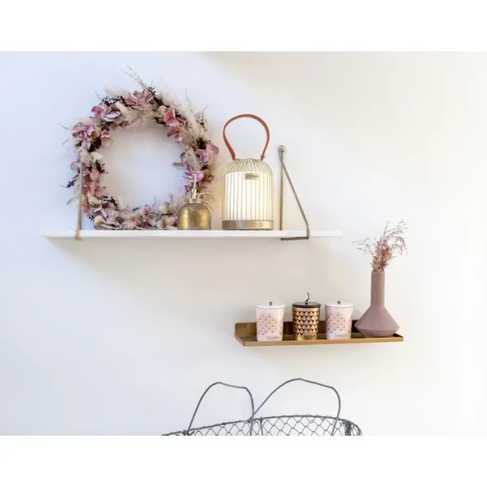 Bougie déco parfumée et rechargeable Figue noire Esteban - 180 g