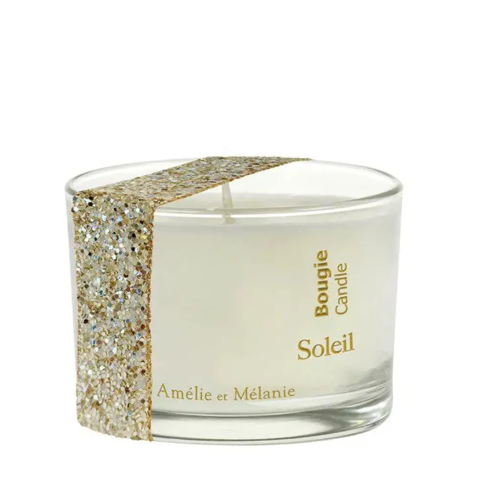 Bougie parfumée soleil en pot de 150 g